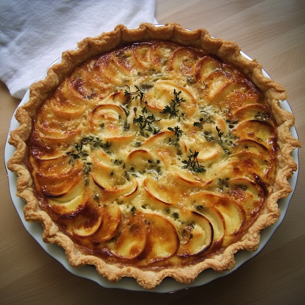 Tarte Aux Poireaux