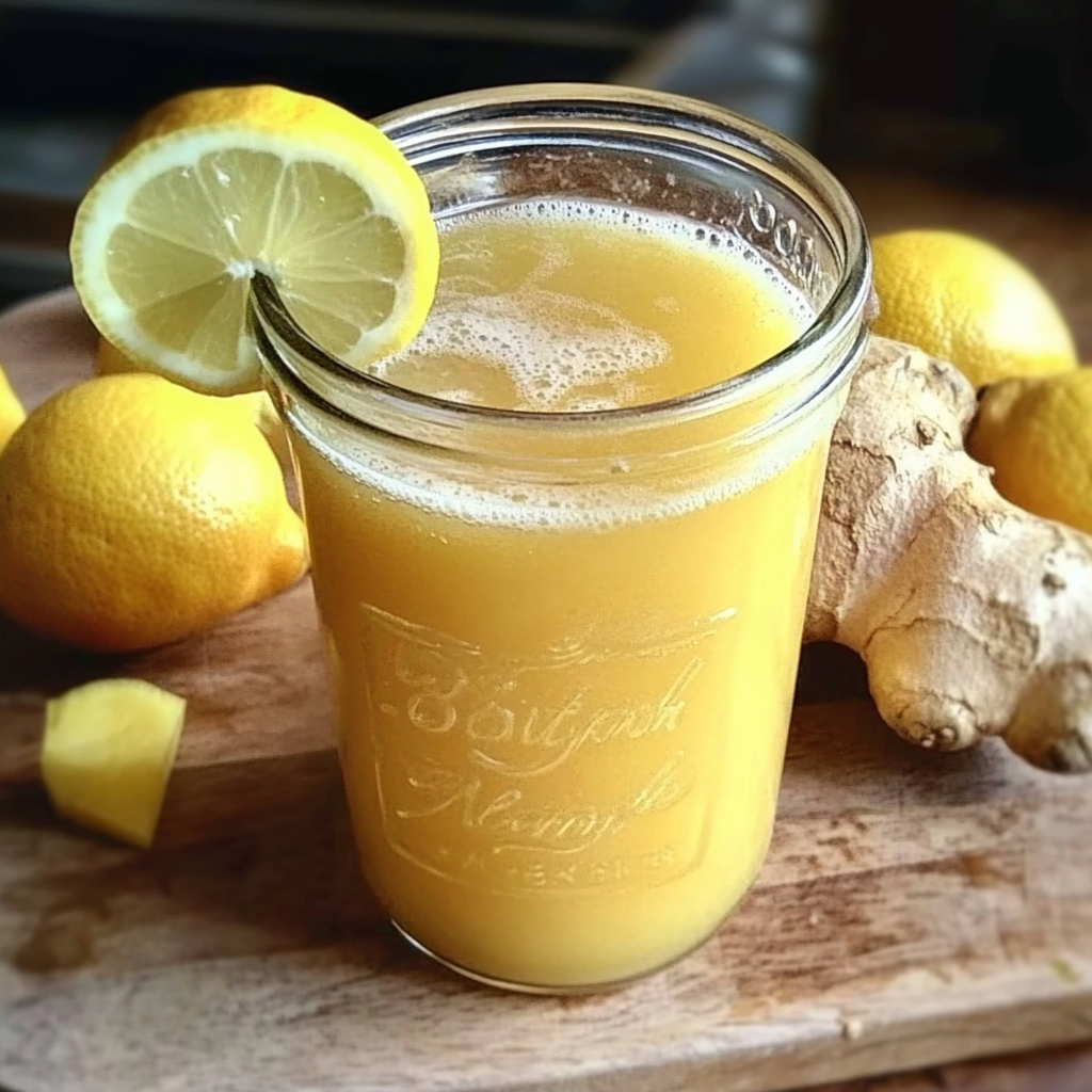 jus de citron au gingembre