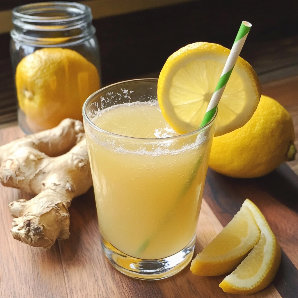 jus de citron au gingembre