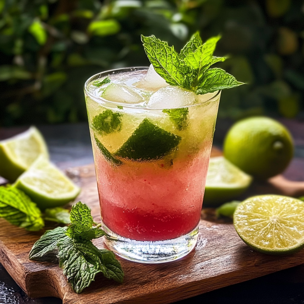 mojito pastèque sans alcool