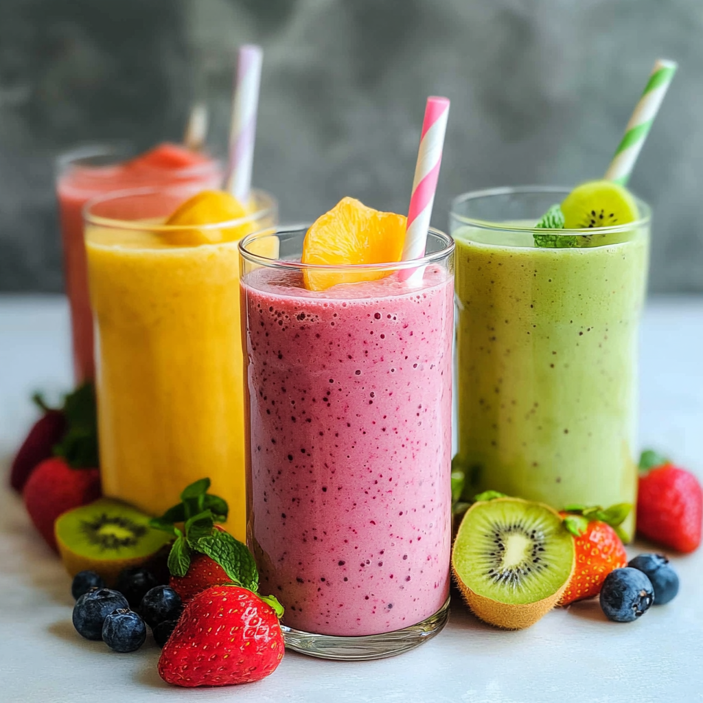 smoothie aux fruits