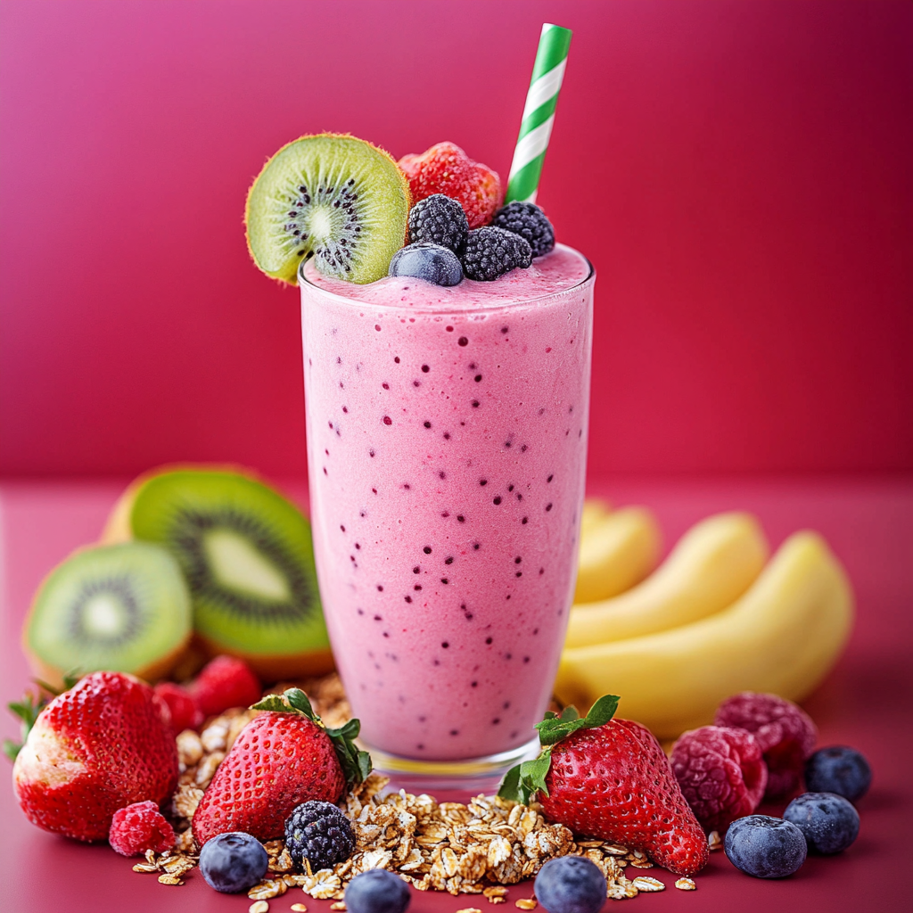 smoothie aux fruits