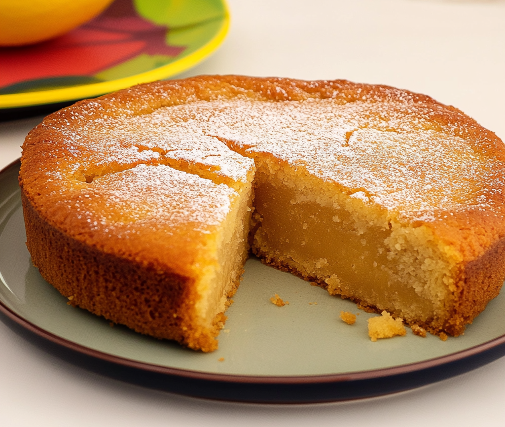 gâteau à la compote de pommes