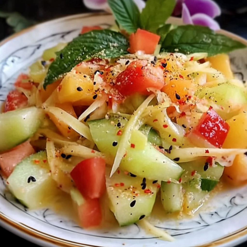 Salade De Papaye Verte