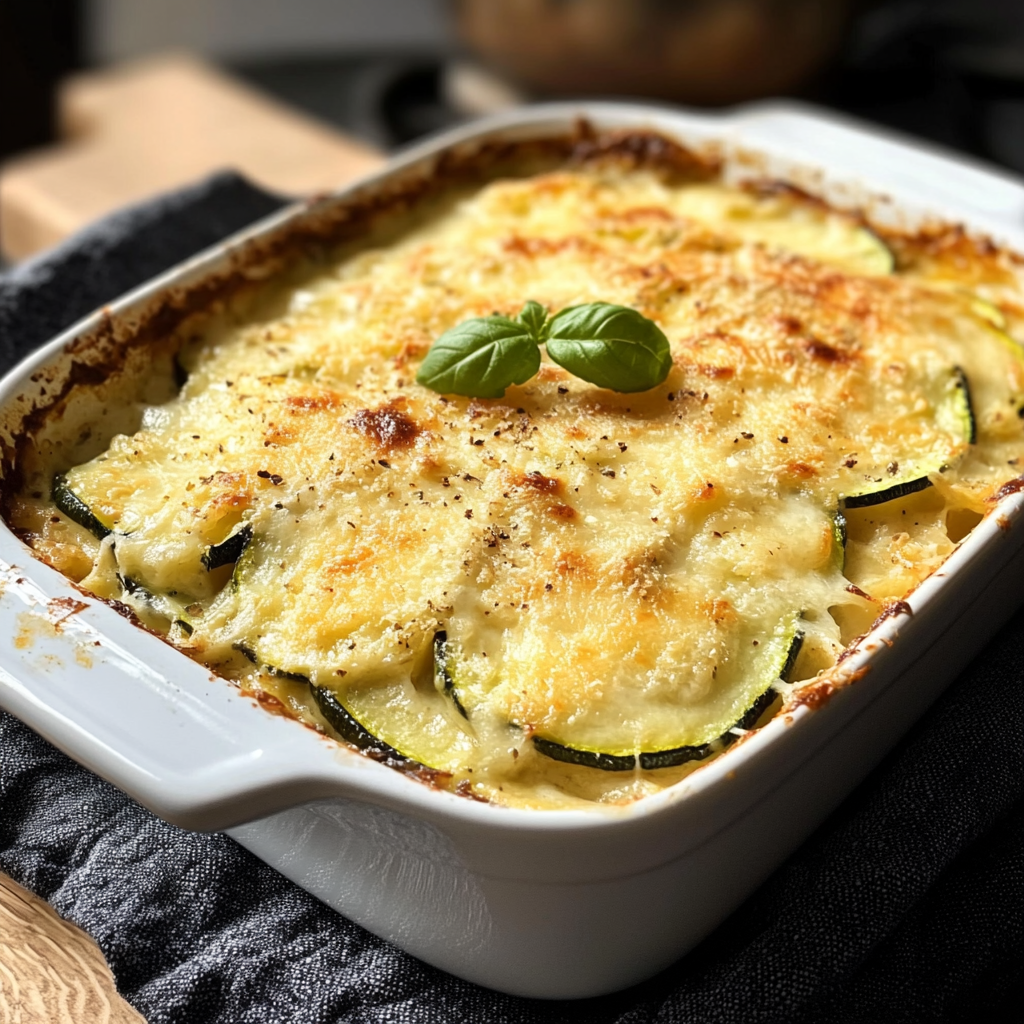 gratin de courgettes