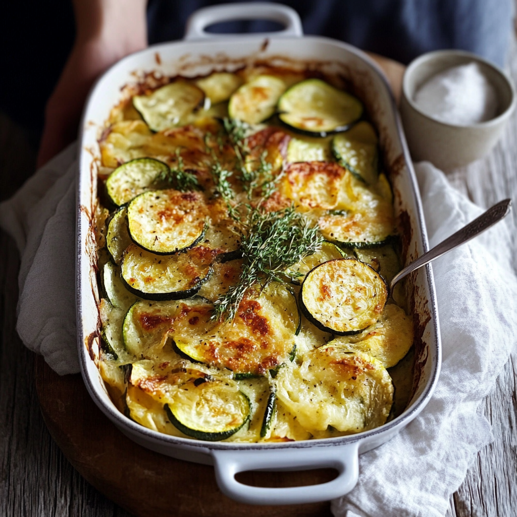 gratin de courgettes