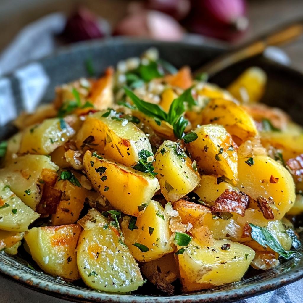 salade de pommes de terre froide