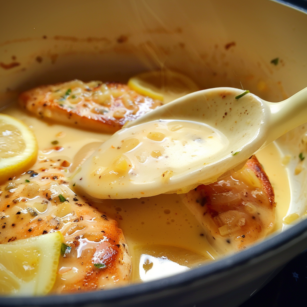 sauce au citron pour poisson