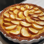 tarte aux pommes et aux spéculoos