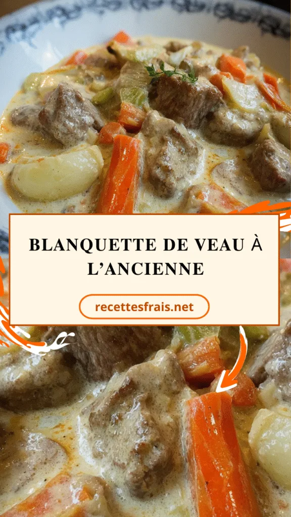 Blanquette de veau à l’ancienne