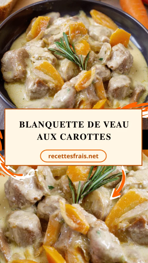 Blanquette de veau aux carottes