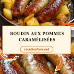 Boudin aux pommes caramélisées