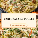 Carbonara au poulet