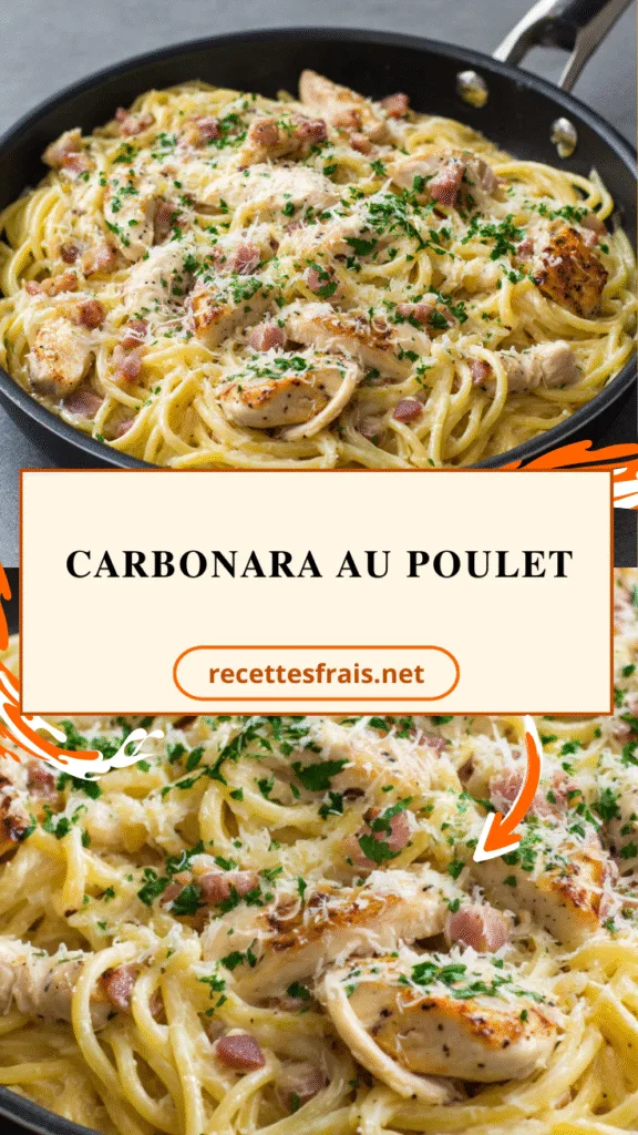 Carbonara au poulet