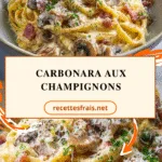 Carbonara aux champignons