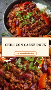 Chili con carne doux