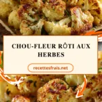 Chou-fleur rôti aux herbes