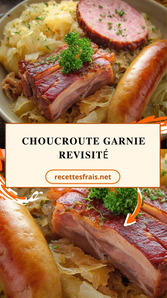 Choucroute garnie revisité