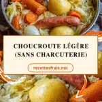 Choucroute légère (sans charcuterie)