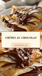 Crêpes au chocolat