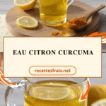 Eau citron curcuma