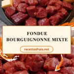 Fondue bourguignonne mixte