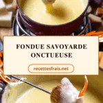 Fondue savoyarde onctueuse