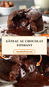 Gâteau au chocolat fondant