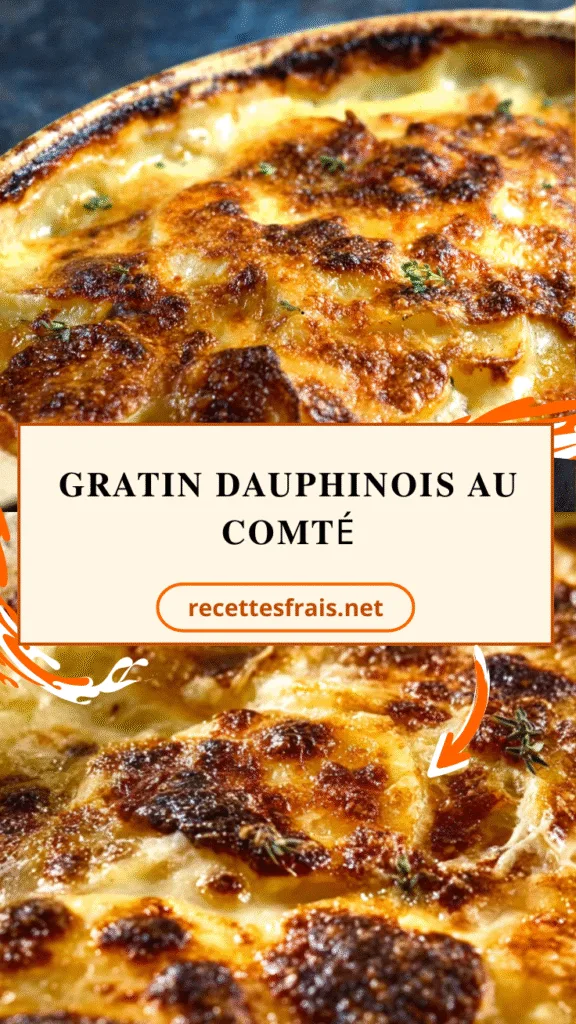Gratin dauphinois au comté