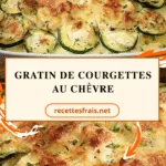 Gratin de courgettes au chèvre