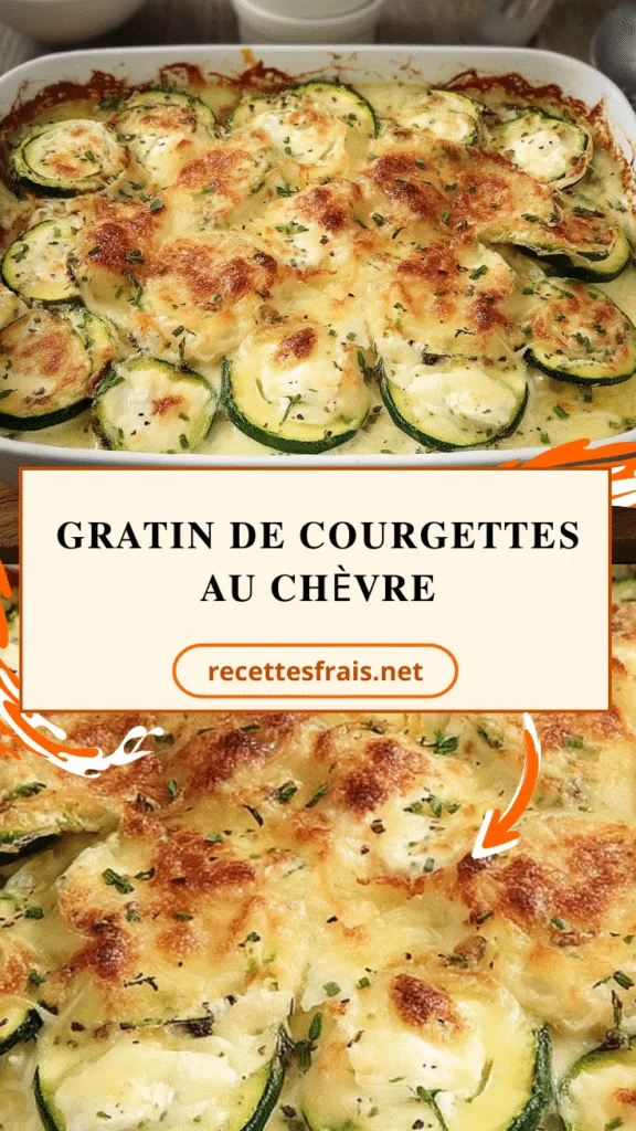 Gratin de courgettes au chèvre