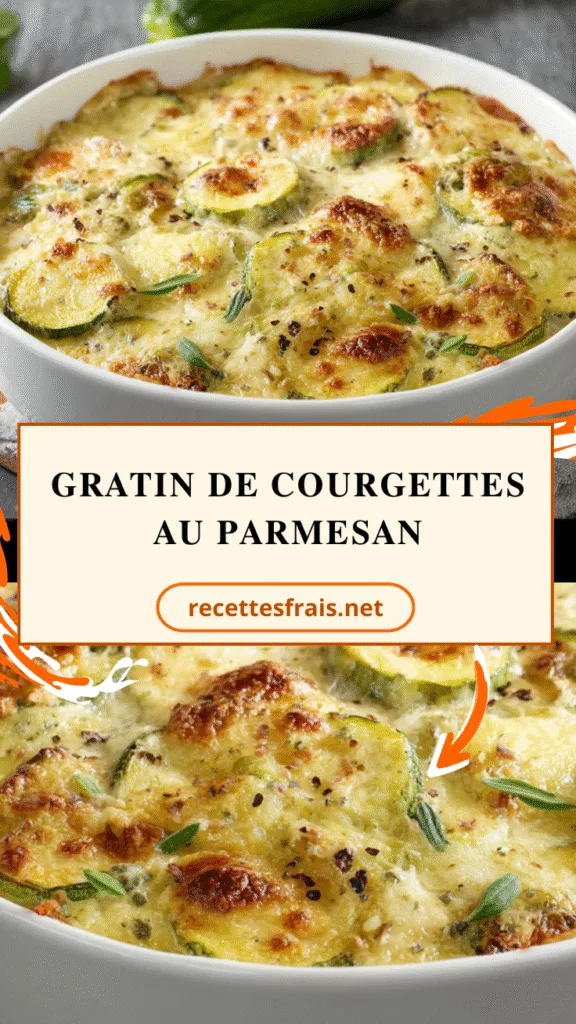 Gratin de courgettes au parmesan