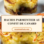 Hachis parmentier au confit de canard