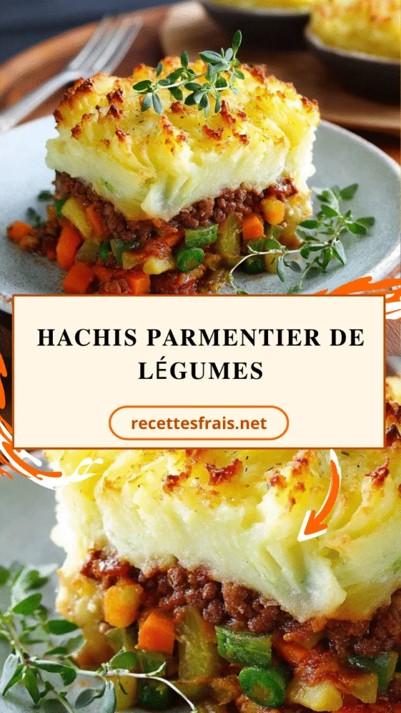 Hachis parmentier de légumes