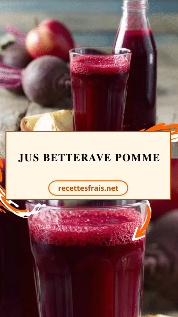Jus betterave pomme