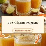 Jus céleri pomme