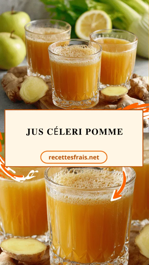 Jus céleri pomme
