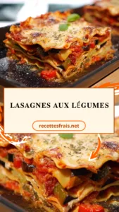 Lasagnes aux légumes