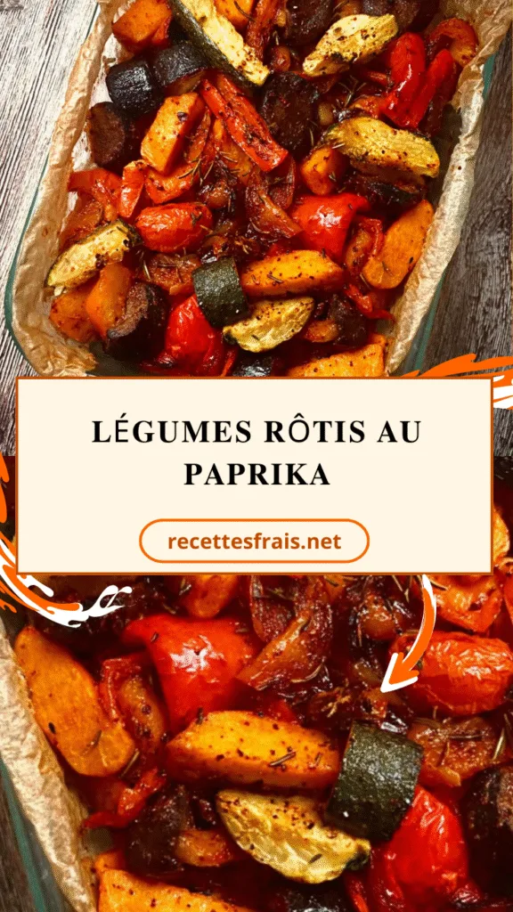 Légumes rôtis au paprika