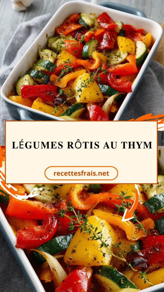 Légumes rôtis au thym