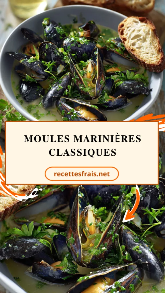 Moules marinières classiques