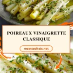 Poireaux vinaigrette classique