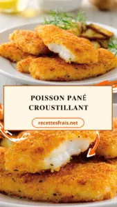 Poisson pané croustillant