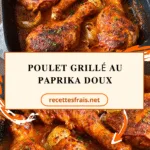 Poulet grillé au paprika doux