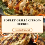 Poulet grillé citron–herbes