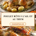 Poulet rôti à l’ail et au thym