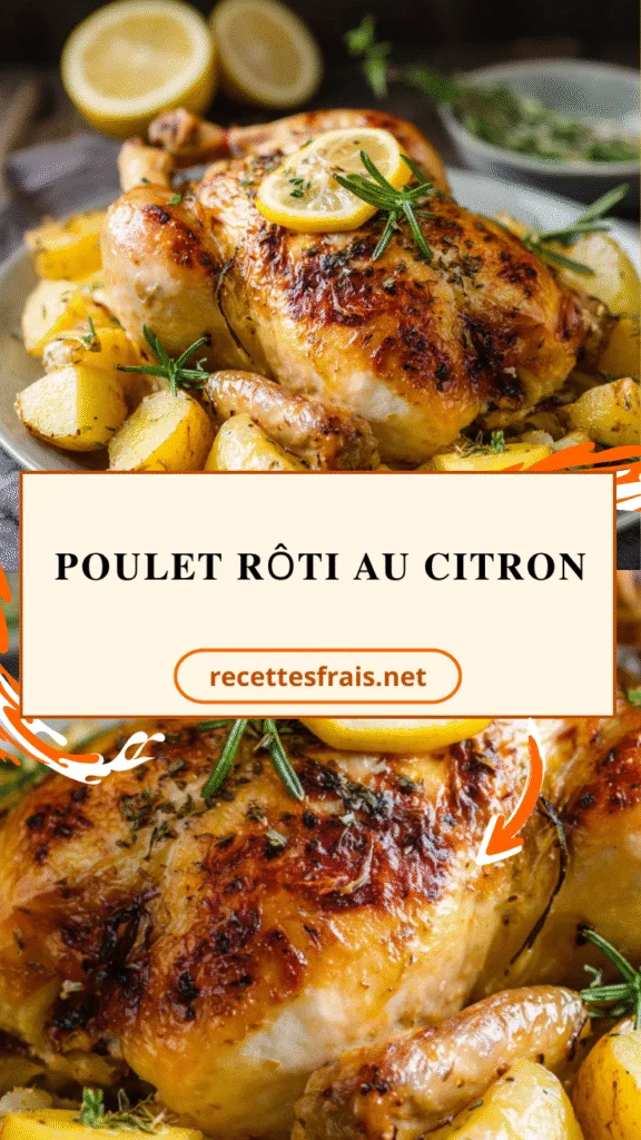Poulet rôti au citron
