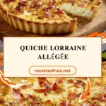 Quiche lorraine allégée