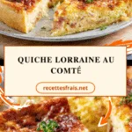 Quiche lorraine au comté