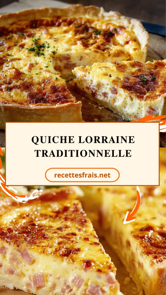 Quiche lorraine traditionnelle